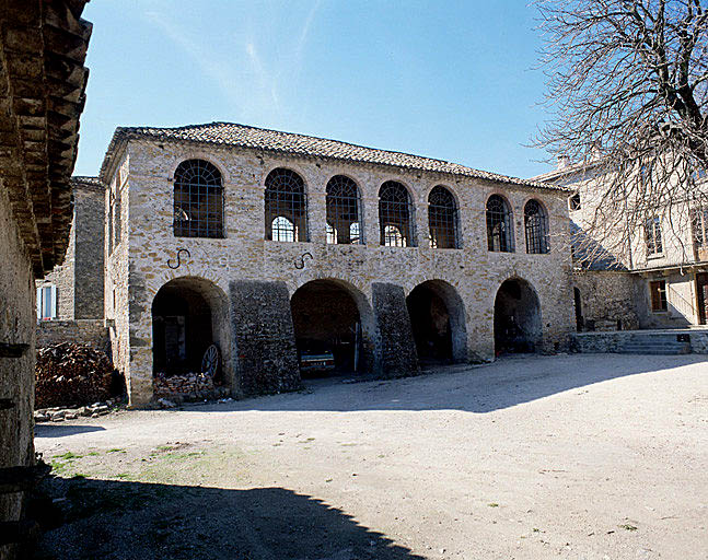 Bâtiment de la filature, élévation nord