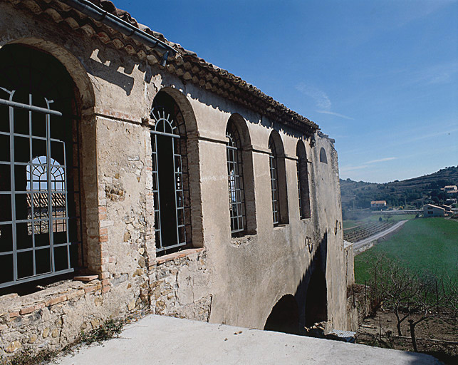 Bâtiment de la filature, élévation sud