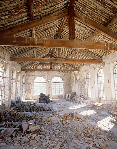 Bâtiment de la filature, premier étage, intérieur