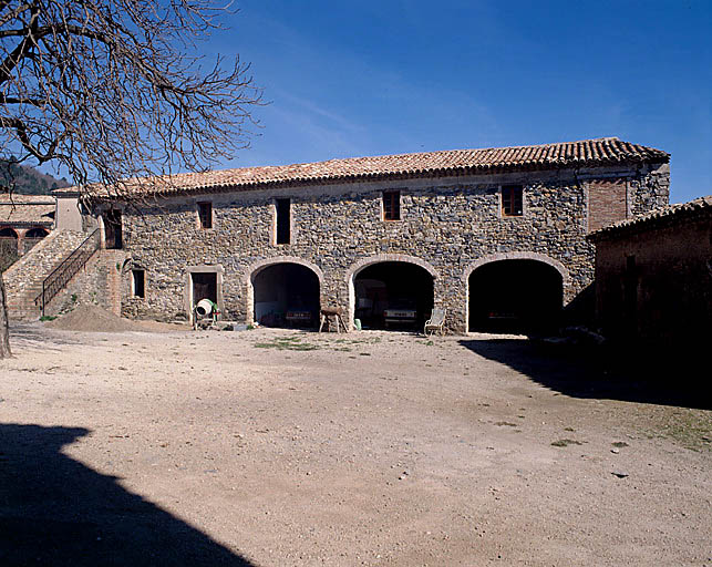 Aile nord, magnanerie, élévation sud