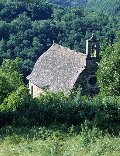 Vue d'ensemble de la chapelle Saint-Jean de Vedel