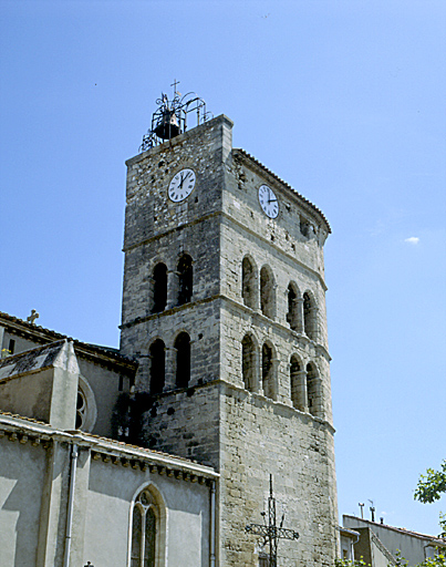 Vue d'ensemble du clocher