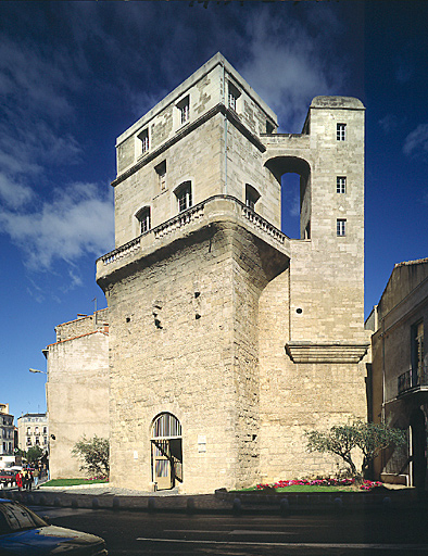 Tour de la Babote. Vue d'ensemble, coté campagne.