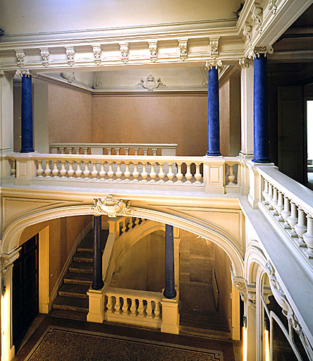 Vestibule, vue d'ensemble.