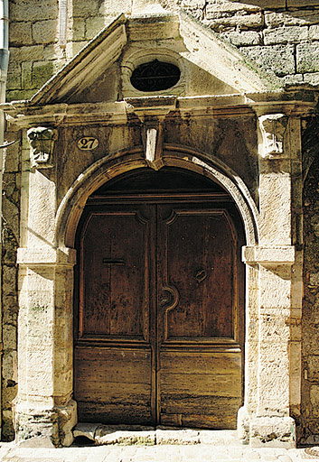 Porte, seconde moitié du 17e siècle.