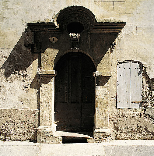 Porte, seconde moitié du 17e siècle.
