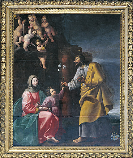 La Sainte Famille, par Gabriel Fournier, 1651