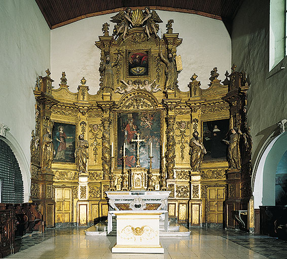 Retable du maître autel, par Jacques Thomas, 1688.