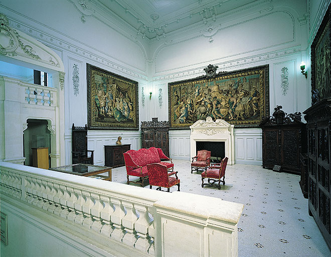 Salle des tapisseries.