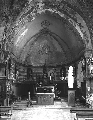 Vue d'ensemble du choeur