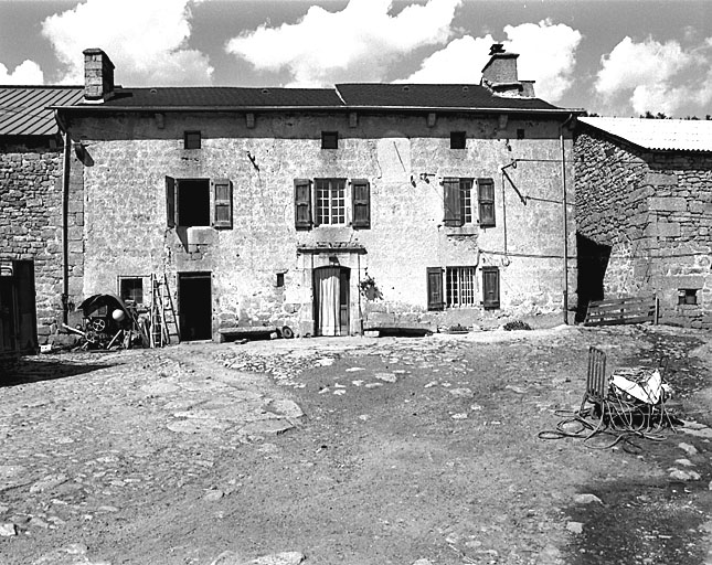 Elévation sud du logis