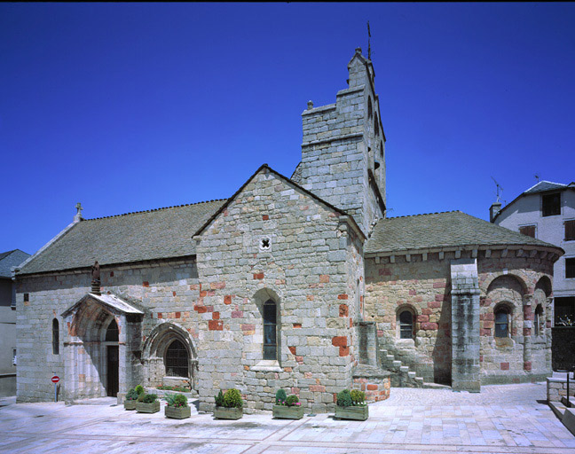 Vue d'ensemble de l'élévation sud