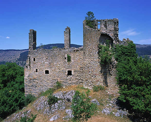 Vue d'ensemble de l'élévation sud.