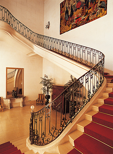 Escalier d'honneur.