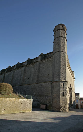 Vue de la façade principale.