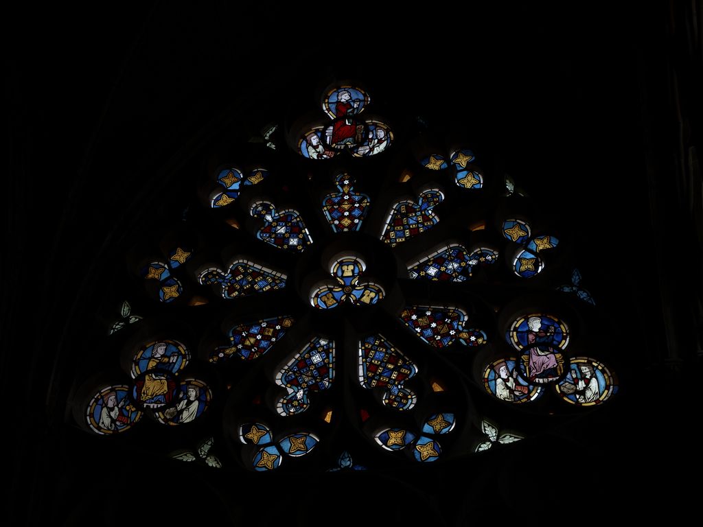 Verrière N° 21 de l'église Saint-Nazaire de Carcassonne