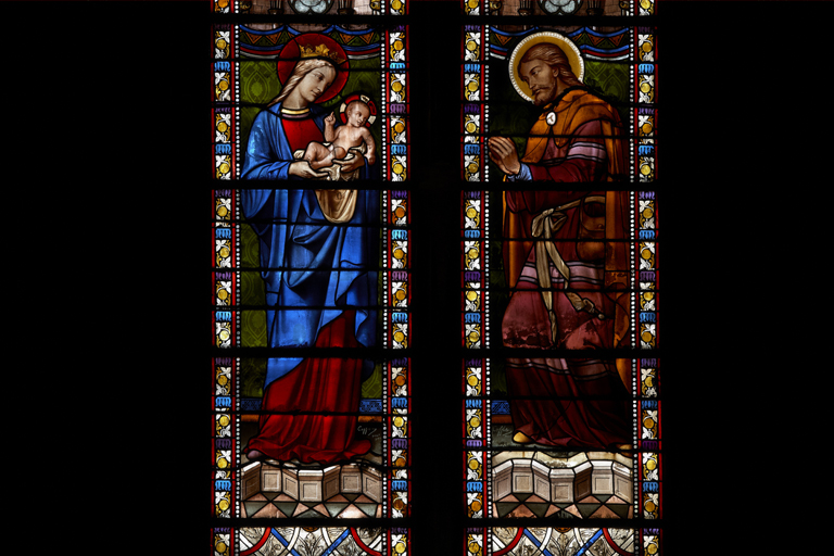 Verrière N°17 de l'ancienne cathédrale de Narbonne
