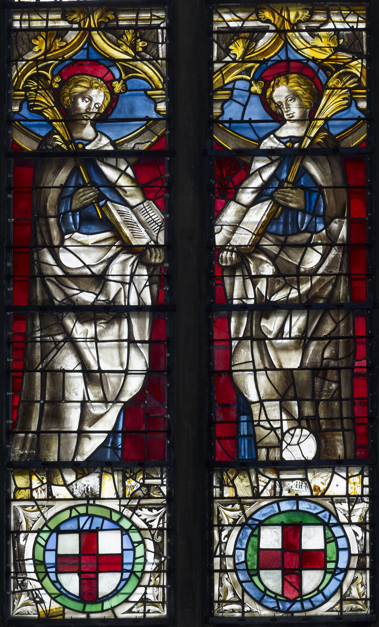 Verrière N°106 de l'ancienne cathédrale de Narbonne