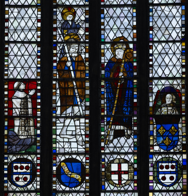 Verrière N°105 de l'ancienne cathédrale de Narbonne
