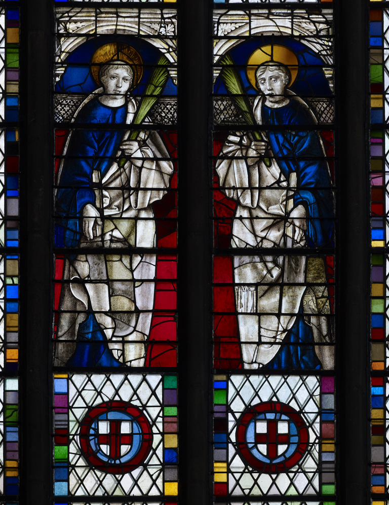 Verrière N°109 de l'ancienne cathédrale de Narbonne