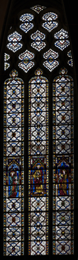 Verrière N°2 de l'ancienne cathédrale de Narbonne