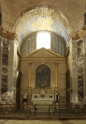 Vue d'ensemble de la chapelle Notre-Dame du Rosaire