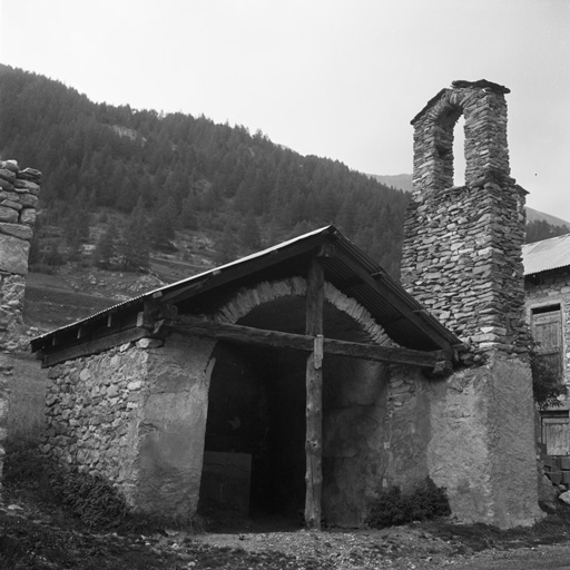 Vue de volume prise du sud-ouest.