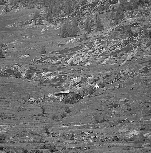 Ecart du Tirail, vue de situation prise du sud.