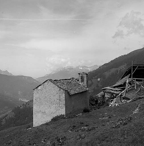 Vue générale prise du nord-est.