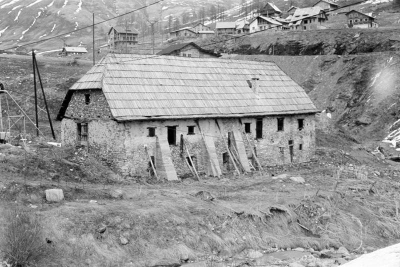 Ferme de type IB2a. Vue d'ensemble depuis le sud-ouest.