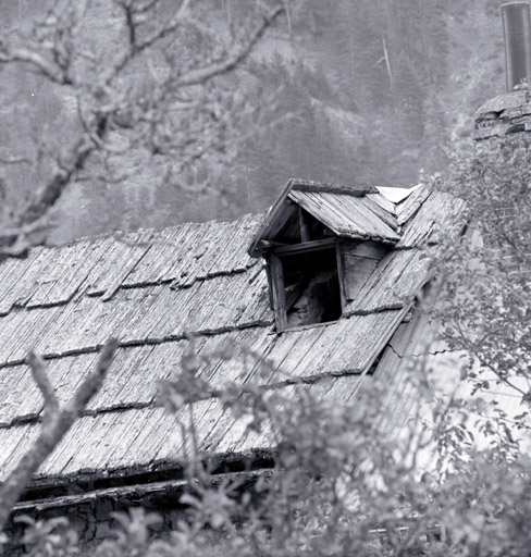 Le Serre. Ferme parcelle 741. Lucarne ouest.