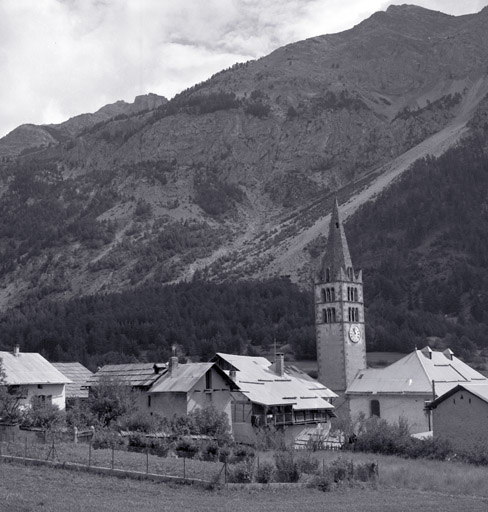 Vue de situation prise du sud-ouest.