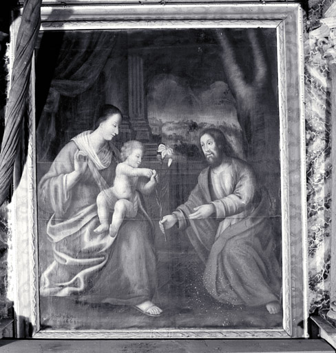 Tableau : La Sainte Famille