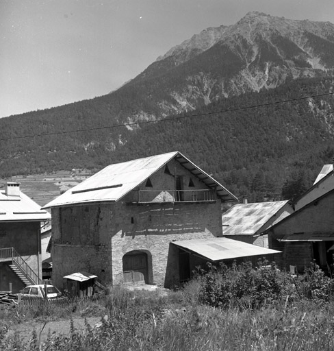 La Vachette. Ferme parcelle 349. Vue prise de l'ouest.