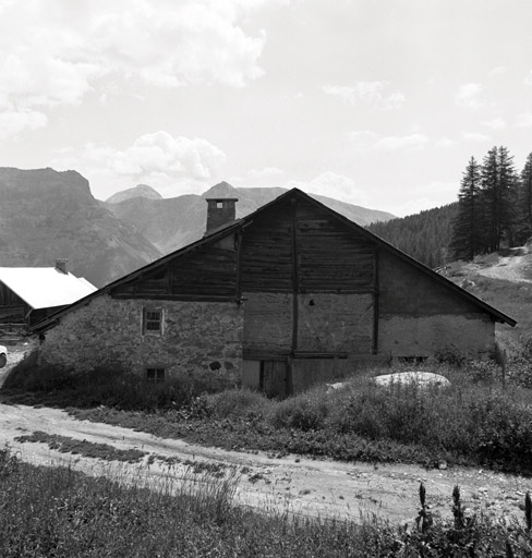 Chalets de Granon ; Granon. Chalet parcelle 121. Pignon ouest.