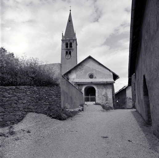 Façade occidentale. Vue d'ensemble.