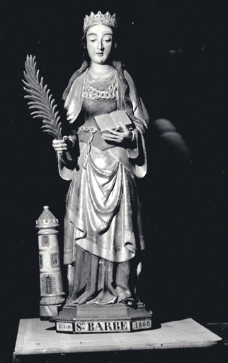 Statue : Sainte Barbe