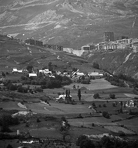 Les Veyers. Vue d'ensemble prise des Audiberts.
