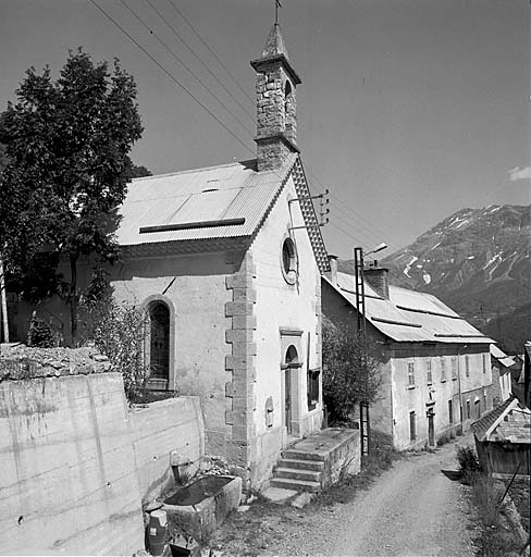 Vue prise du sud-ouest.