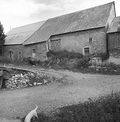 L'arrière de la maison.