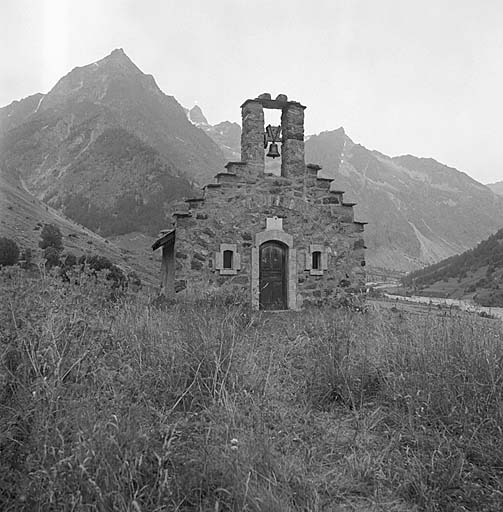 Vue de la façade.