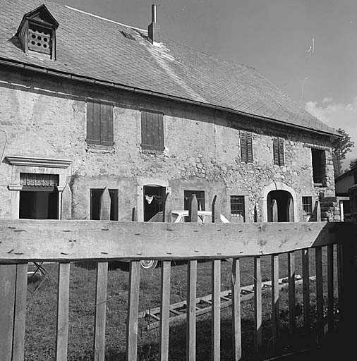 Parcelle 720. Ferme. Façade sud.