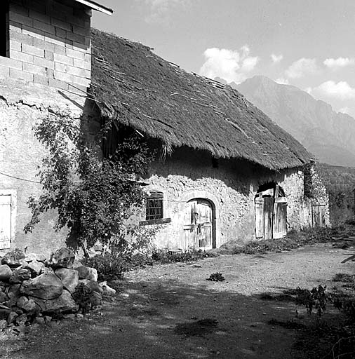 Façade sud du bâtiment d'exploitation..