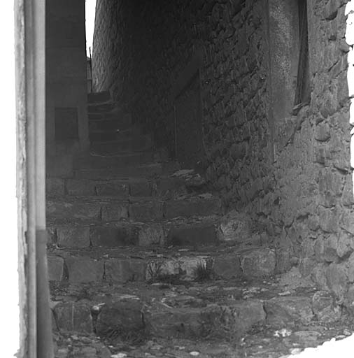 Ruelle en escalier.