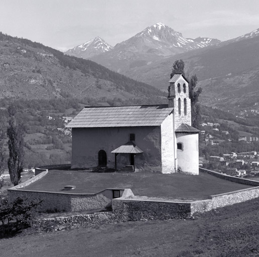 Vue prise du sud.