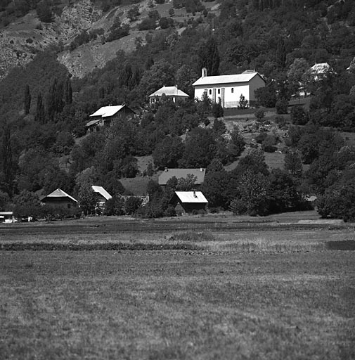 Vue de situation prise du sud-est.