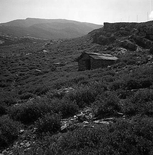 Cabane de berger. Vue d'ensemble prise du nord-est.