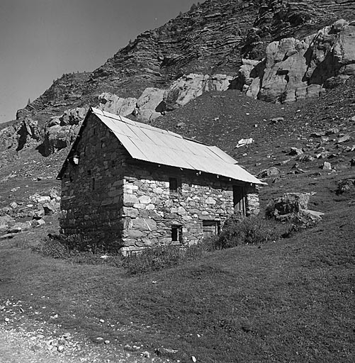 Vue de volume prise du sud-ouest.