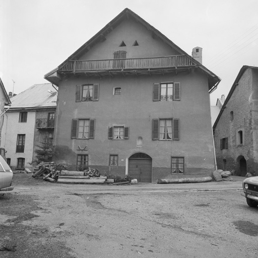 Chef-lieu. Parcelle 461. Vue d'ensemble du pignon est.