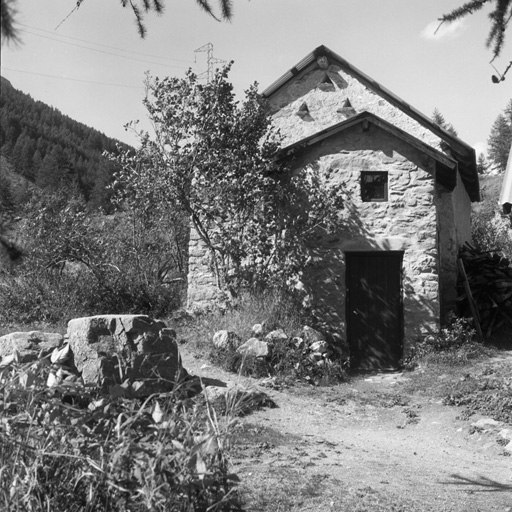 Le Fontenil. Parcelle 269. Pignon sud, vue de face.